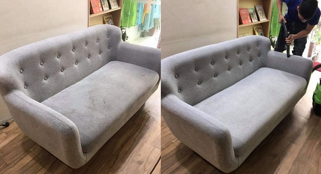 Bí kíp giặt ghế sofa vải tại nhà đơn giản tiết kiệm